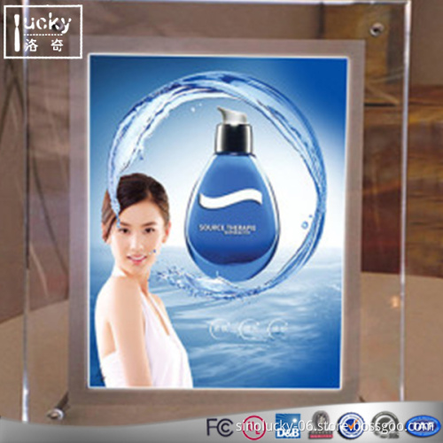 Acrylic photo Frame LED Sign,Custom Back-lit Led Light Picture Frame